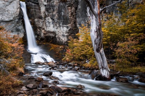 Waterfall hike in Chorrillo del Salto, Argentina