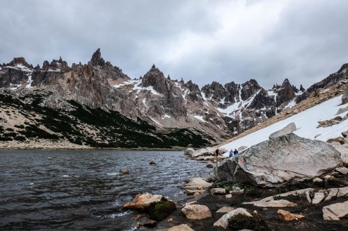 Hike from Cerro Catedral to Refugio Grey, Argentina