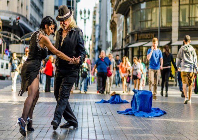 The tango, Argentina