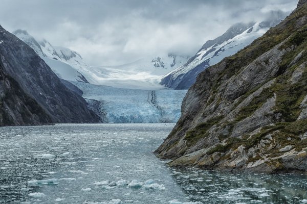 Big glacier in Patagonia