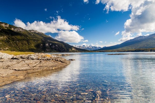 Beaudiful landscape of Tierra del Fuego, Patagonia