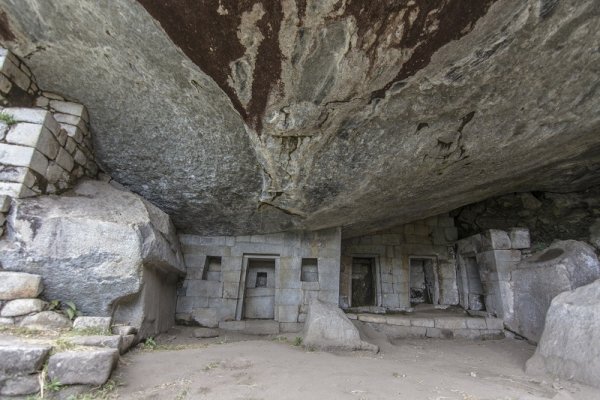 Secrete place in Huayna Pichu