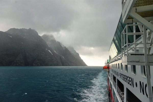 Sailing in Antarctica