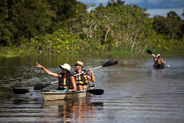 Kayaking, Amazon River