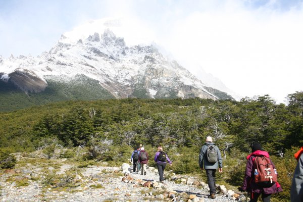 Group tour in Patagonia