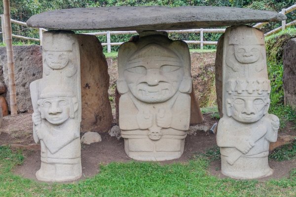 The unique religious relics at San Agustin Archaeological Park in Colombia