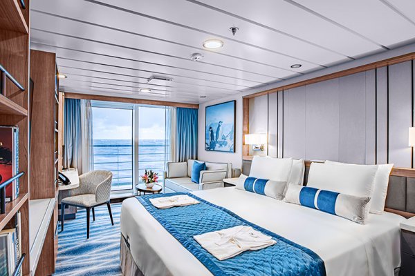 Room with a view aboard the Ocean Victory