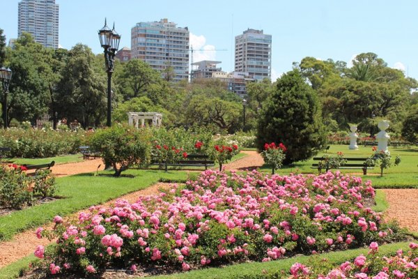 Rosegarden in Buenos Aires, Argentina