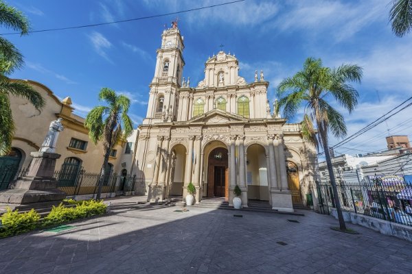 The cathedral of San Salvador de Jujuy