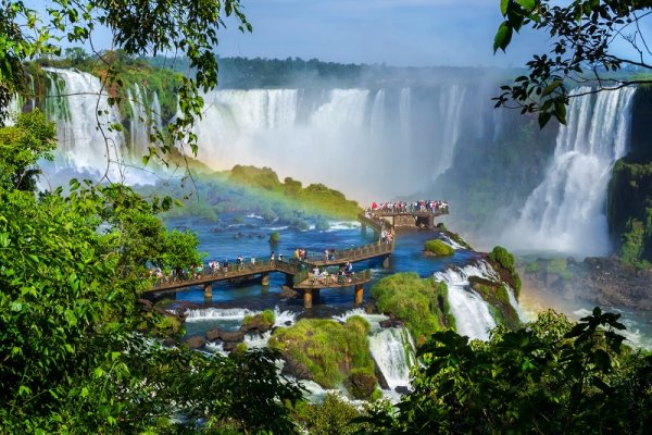 The wonderful Iguazu Falls