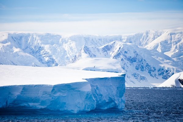 Mountain view in Antarctica