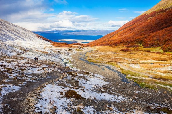 Walking to the Martial Glacier is a must-do