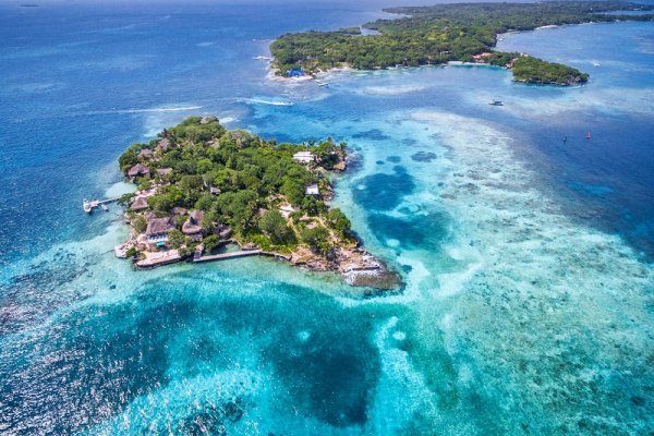 View of Islas del Rosario, Colombia