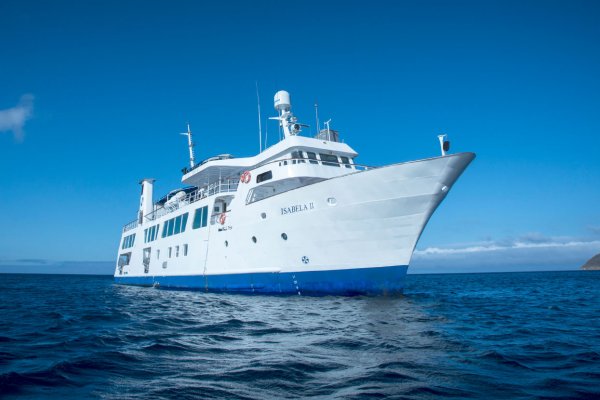 Isabela yacht in the Galapagos Islands