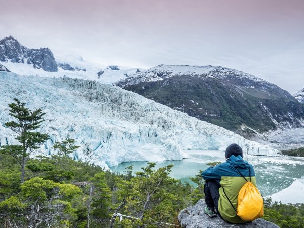 Glaciers in Chilean Patagonia