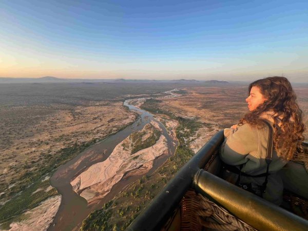 Tanzania Southern circuit Danielle ballooning
