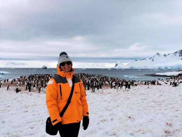 Pia in Antarctica