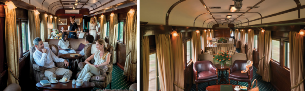 The lounge car