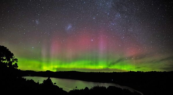 Southern Lights over Stewart Island, by Sandra Whipp