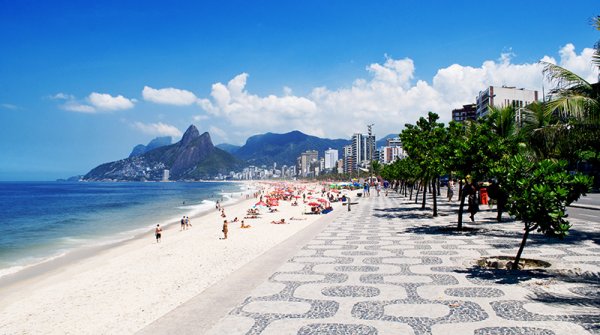 Ipanema beach. Rio de Janeiro