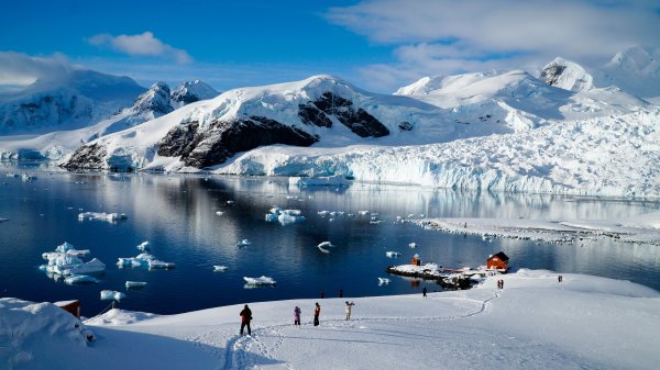 Antarctic landscape