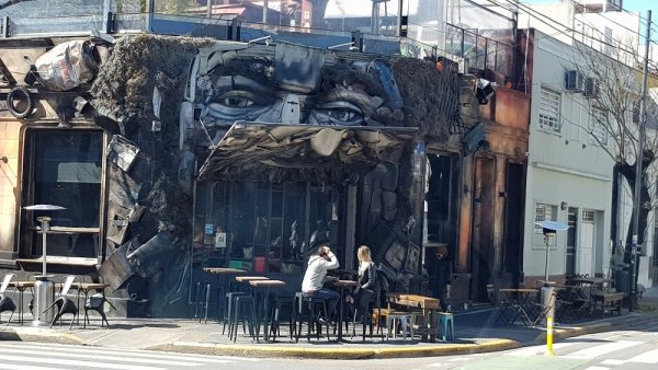 Street art in Buenos Aires, Argentina