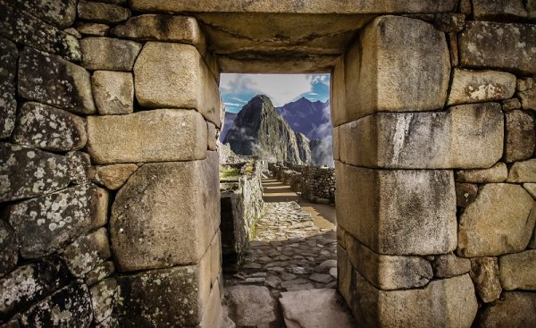 Door to Machu Picchu