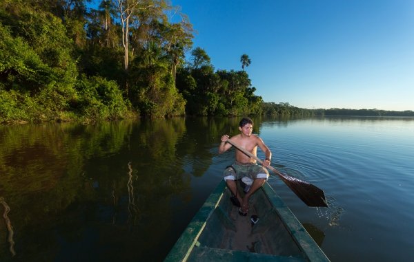 Boat tour in Amazon 