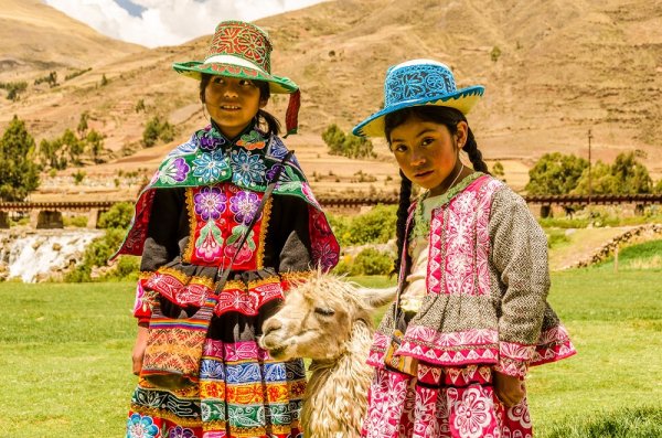 Indigenous people of Machu Picchu, Peru