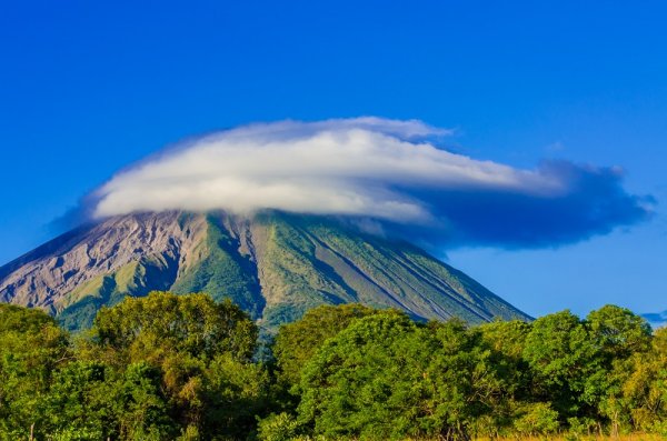 Volcano in San Juan del Sure, Nicaragua