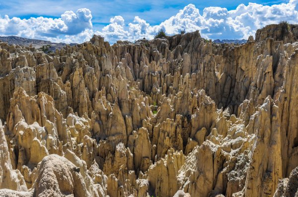 Bolivia la paz moon valley