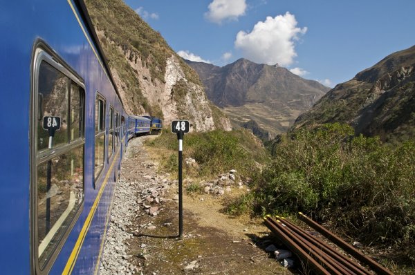 Train rides in Machu Picchu, Peru