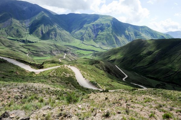 Road trip on Northern Route 40 in Argentina