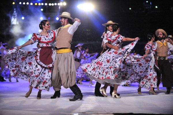 Wine harvest festival in Mendoza, Argentina