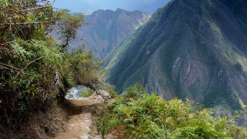 Machu Picchu Trial Inca Huayna Picchu 