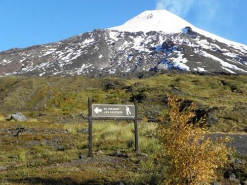 Hiking in Pucon national park, Chile