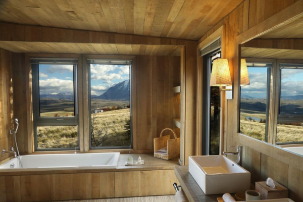 Awasis villas are designed to pay homage to Patagonias ranching past. Every cabin is set apart and tailor made to appreciate the surrounding wilderness.