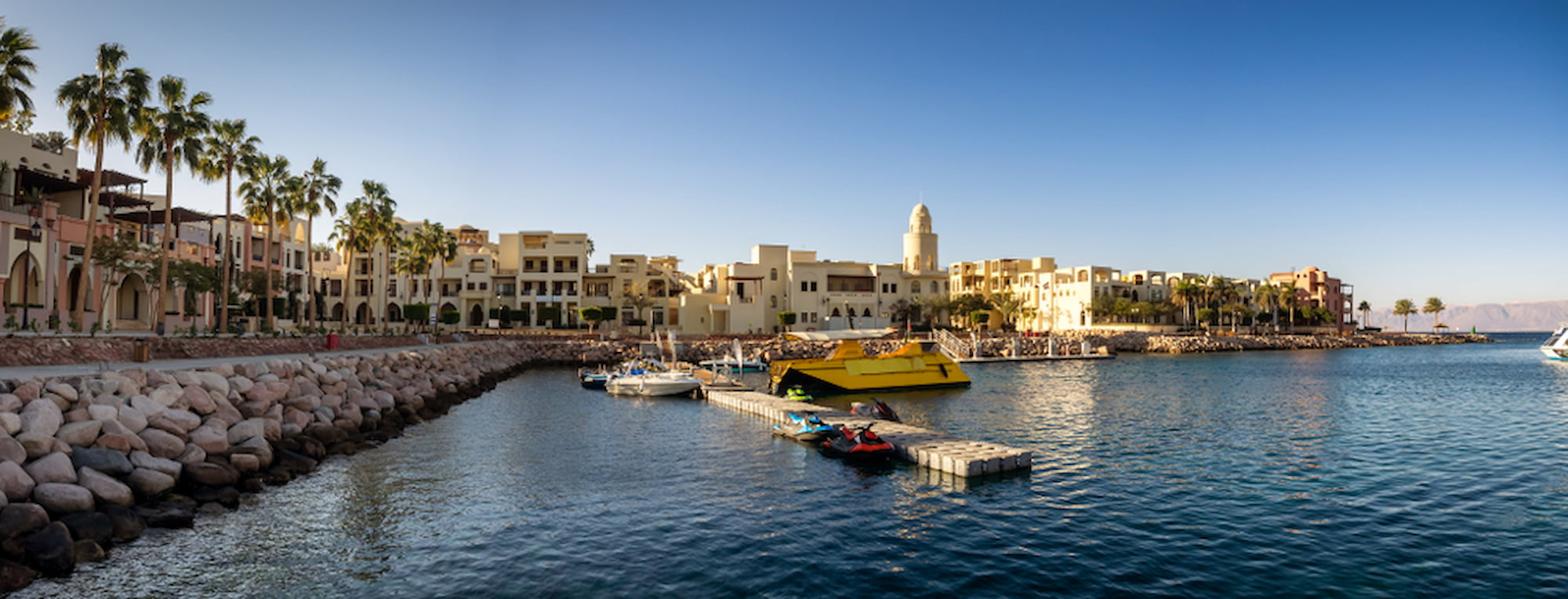 Tourist resort in Aqaba.