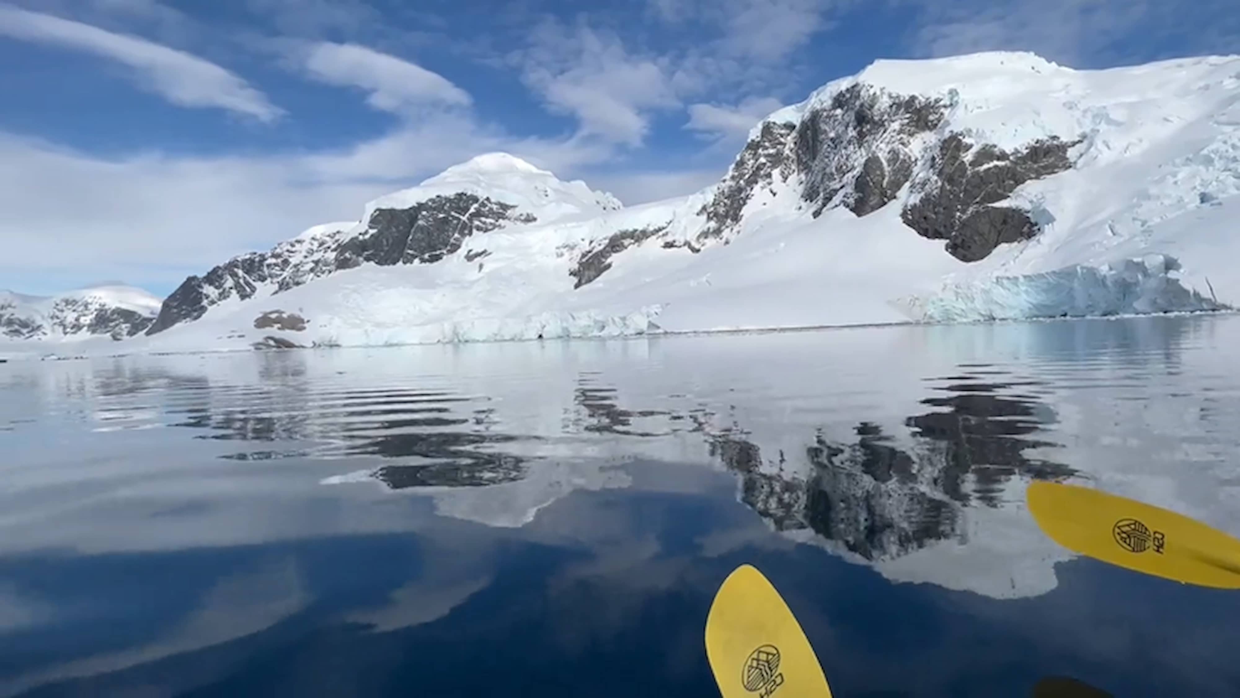 Kayaking programmes in Antarctica.