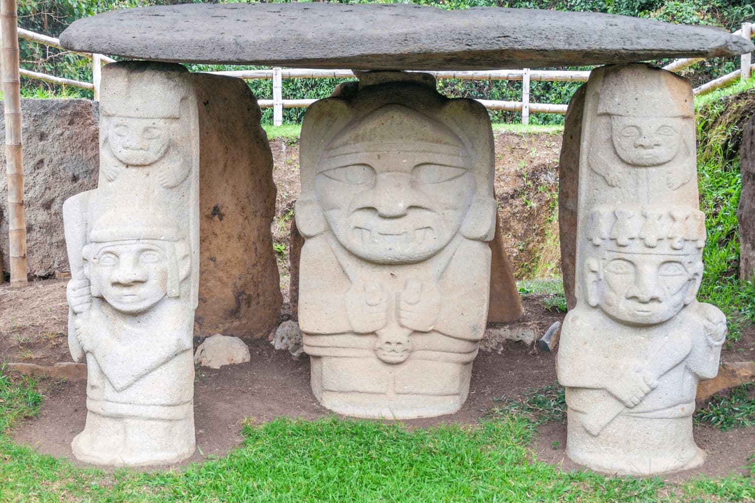 The unique religious relics at San Agustin Archaeological Park in Colombia