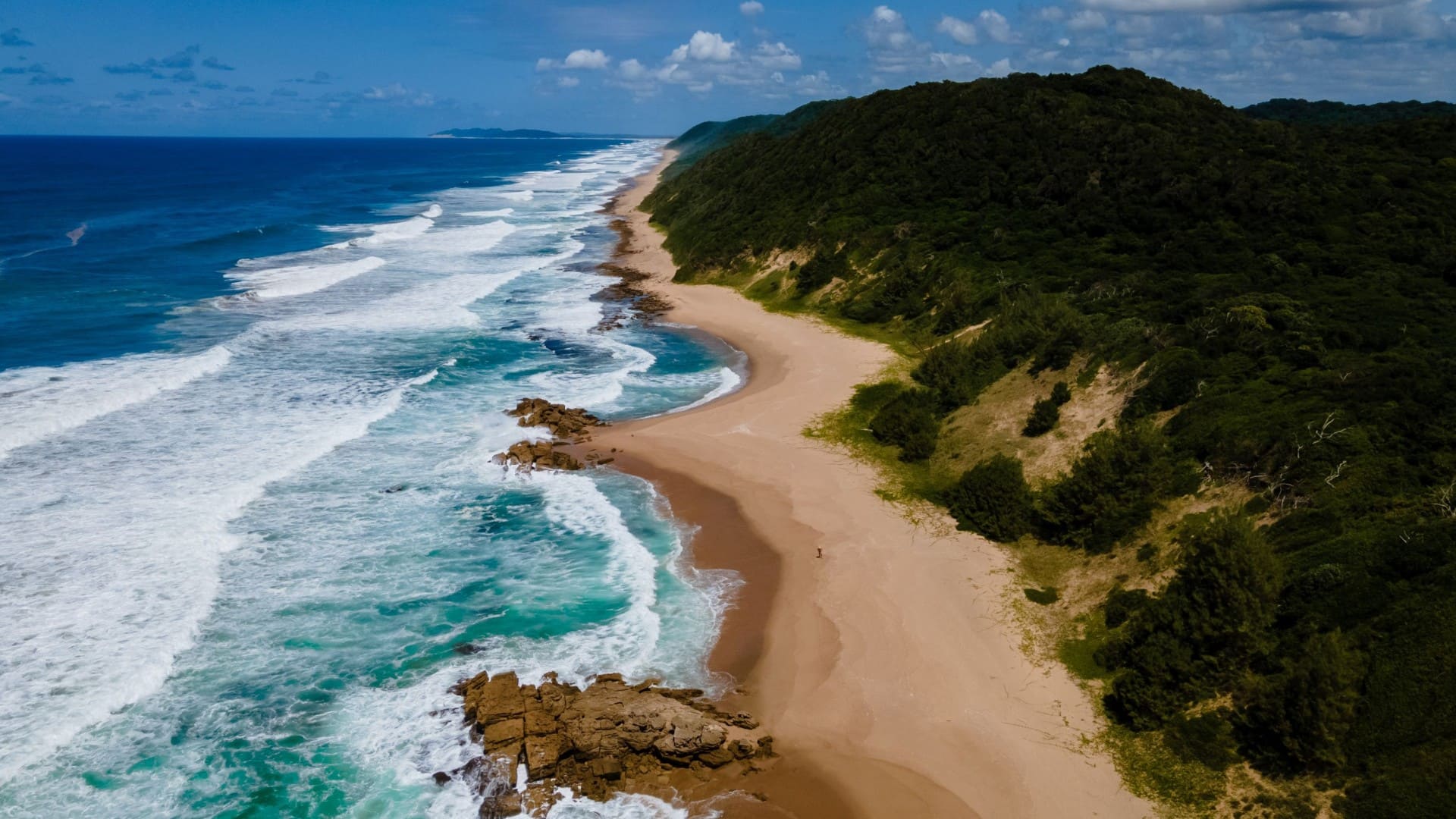 Ballito Bay in KwaZulu-Natal near Durban, South Africa