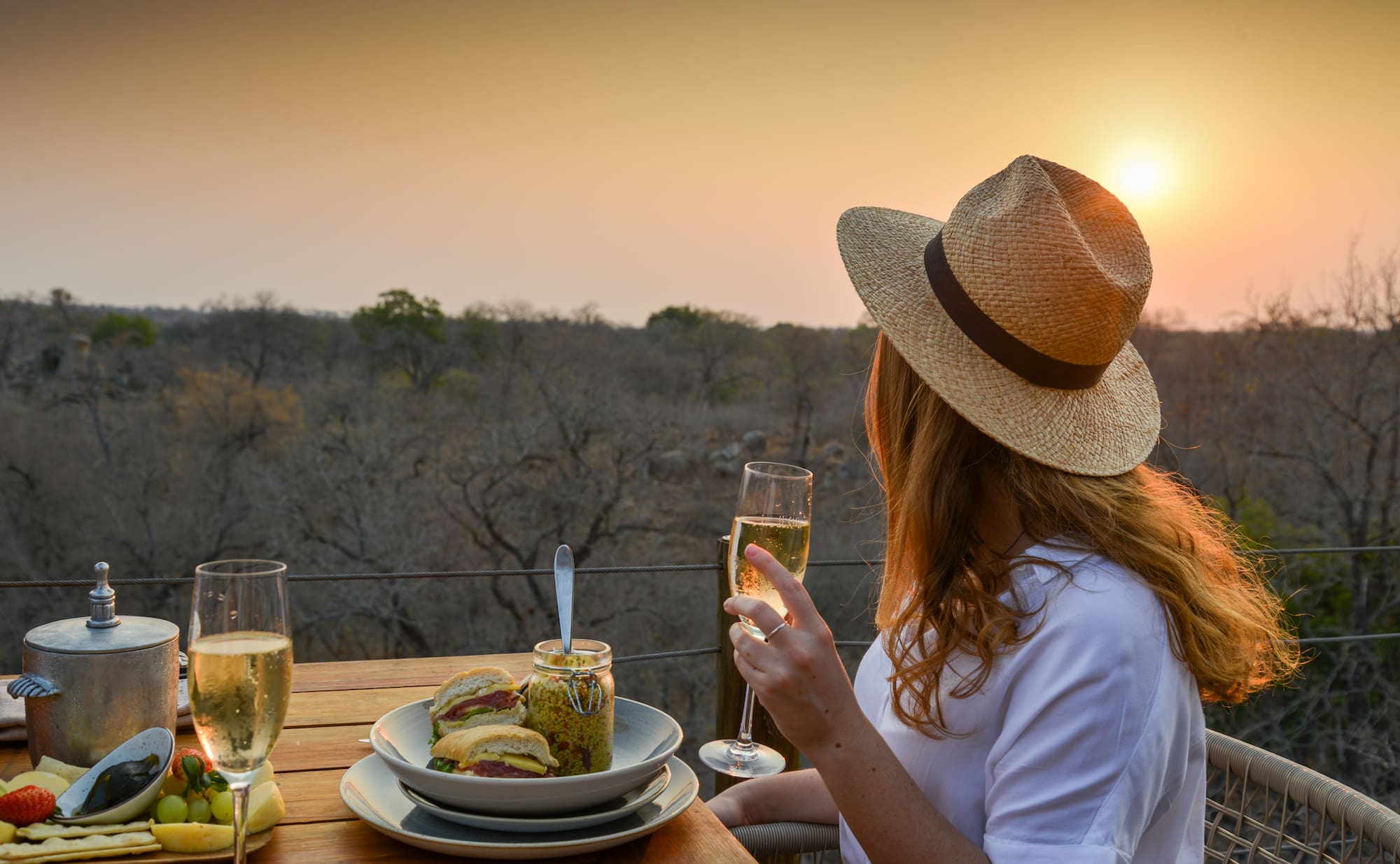 Whichever reserve you choose, one tradition stays the same: the day ends with a glass of bubbly and a very good view.