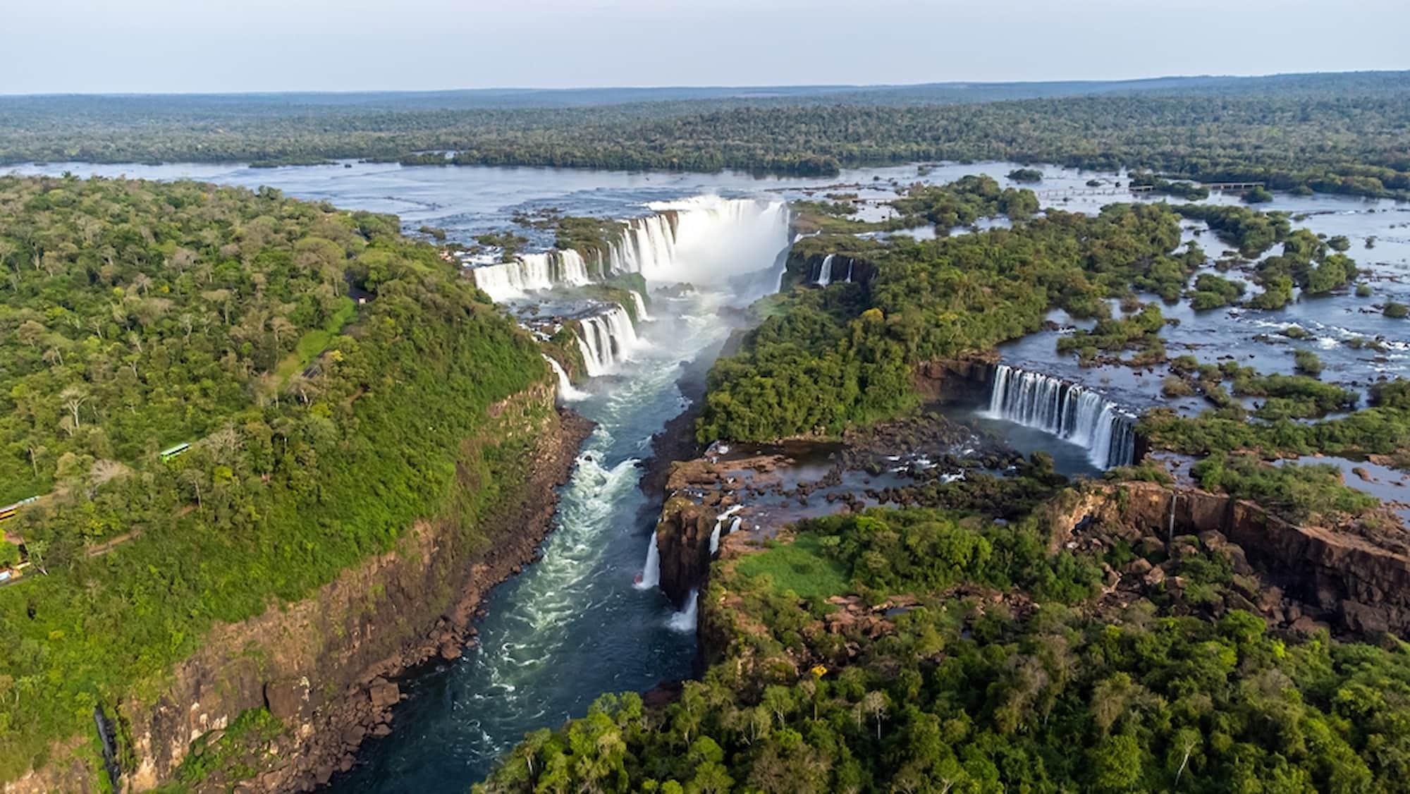 Experience Iguazu Falls in South America. Experience Iguazu Falls in South America.