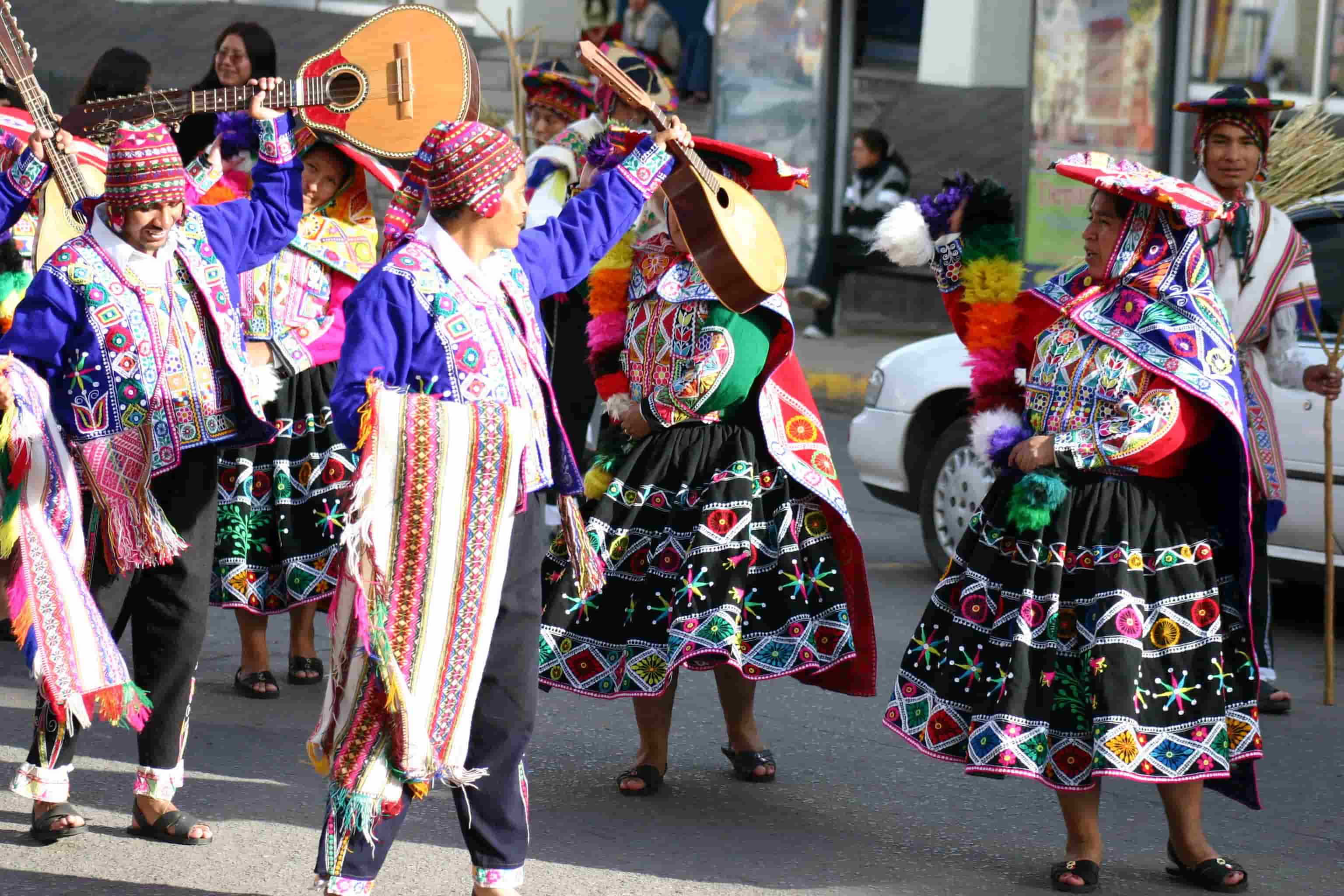  Parade in Cusco Peru