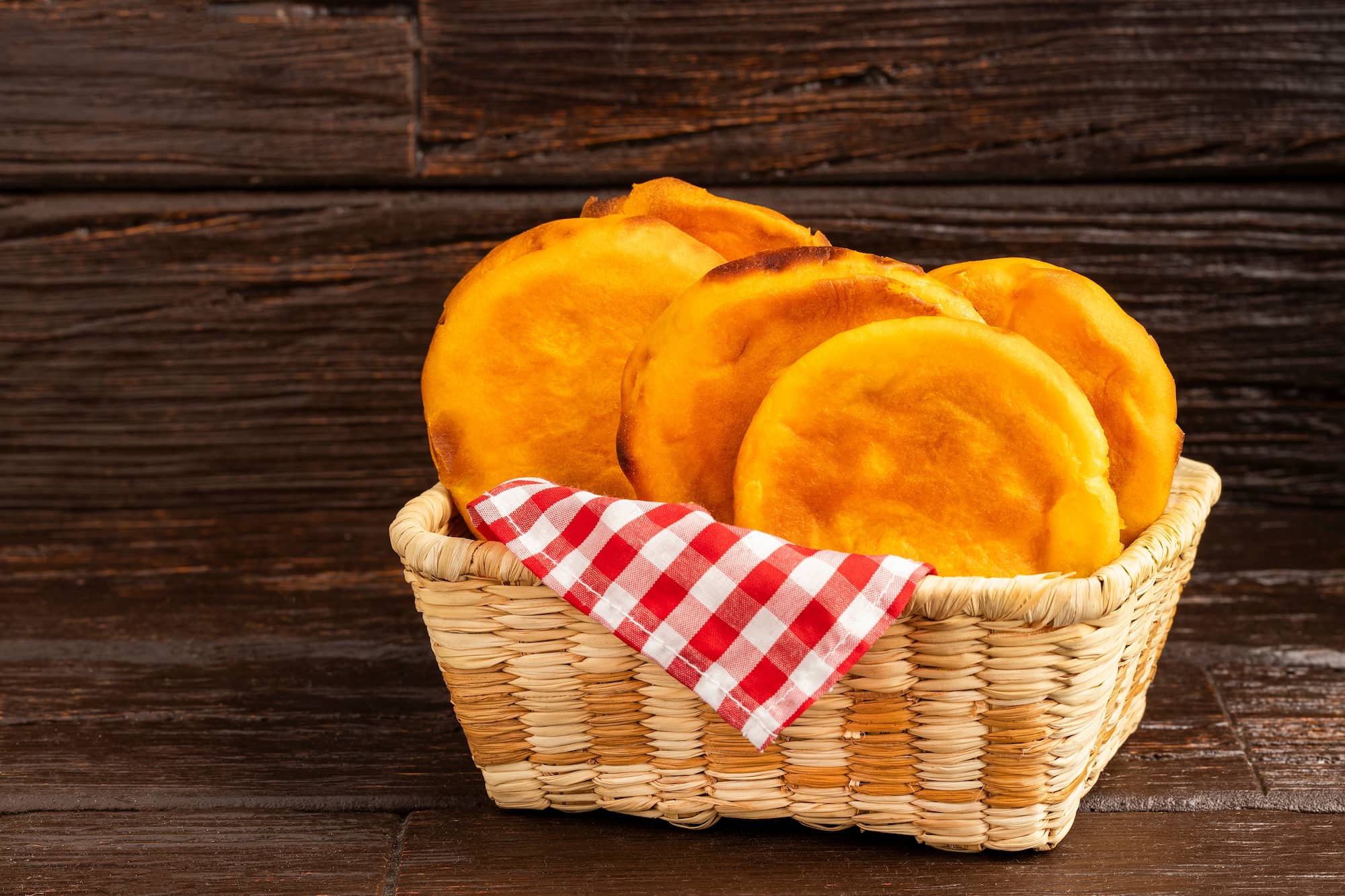 Arepas in Venezuela and Colombia