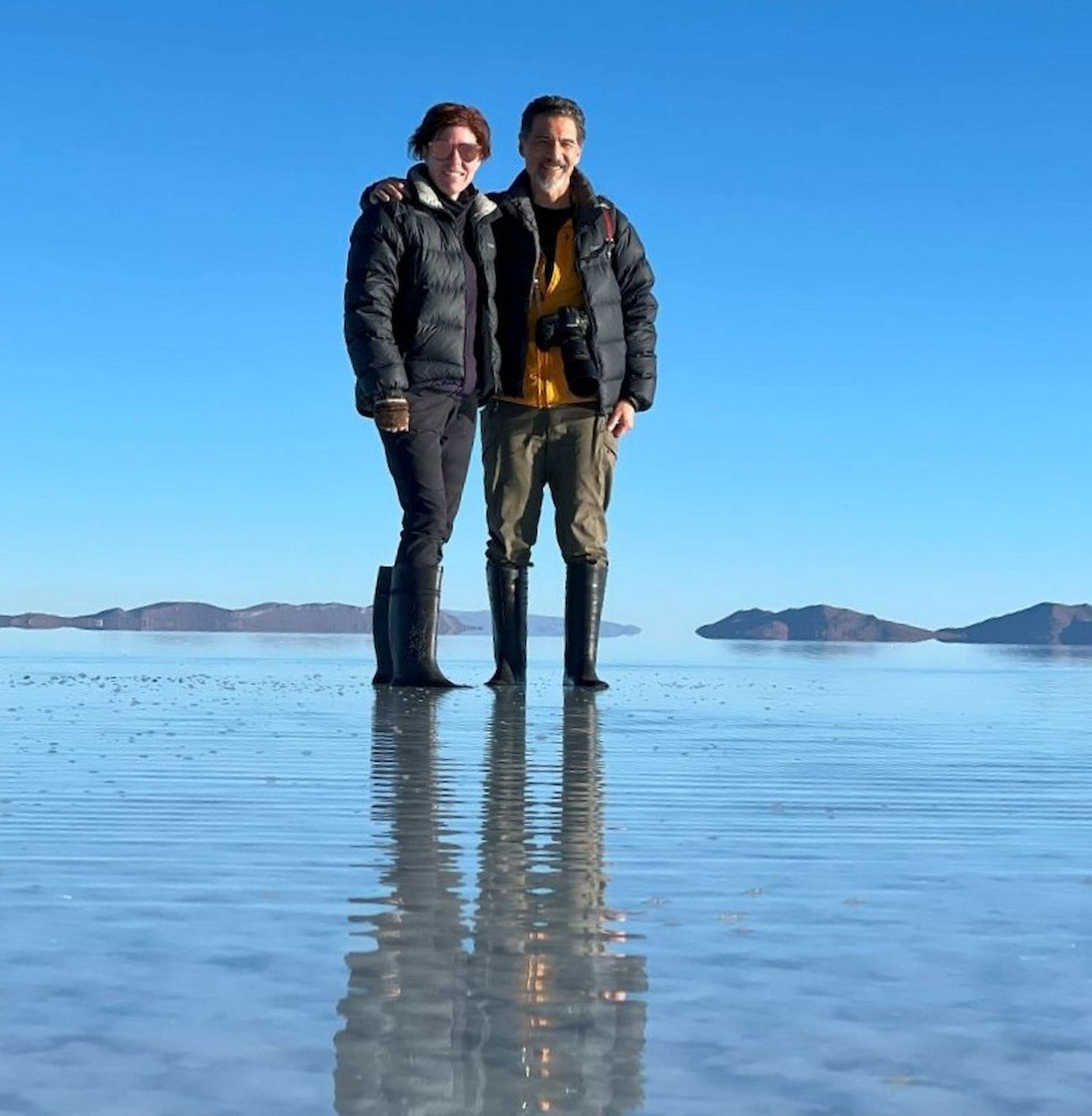 A flooded patch of Uyuni. A flooded patch of Uyuni.